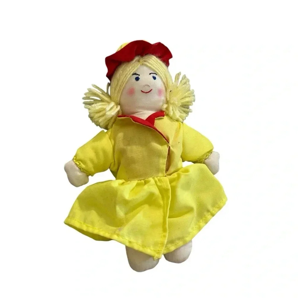 Mine Alone Doll with Yellow dress 7"